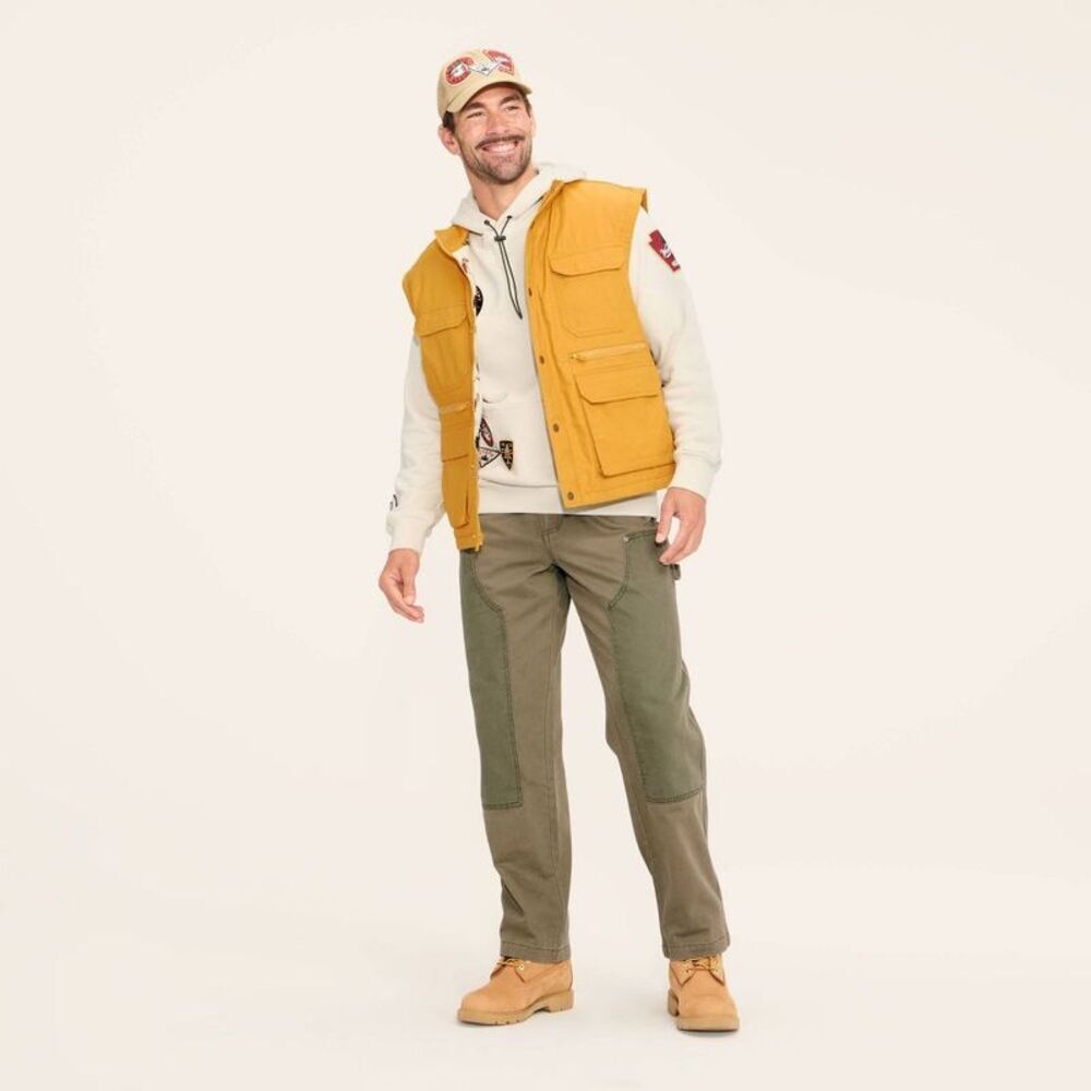 Men's Fisherman Vest - Woolrich Gold S